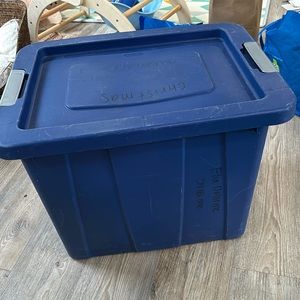 Bin full of Christmas surprises